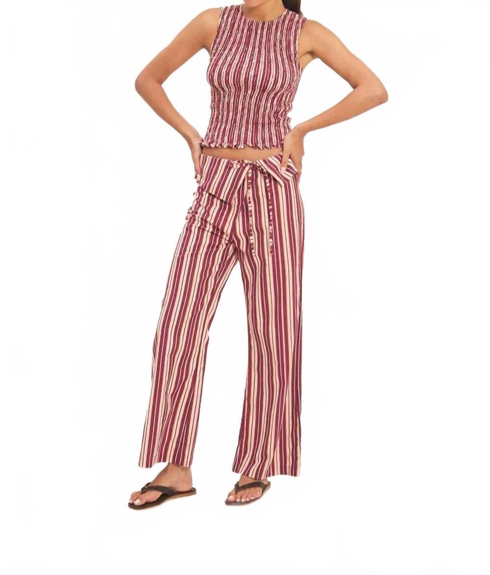 NEW JULA aya sleeveless top in dasa rose